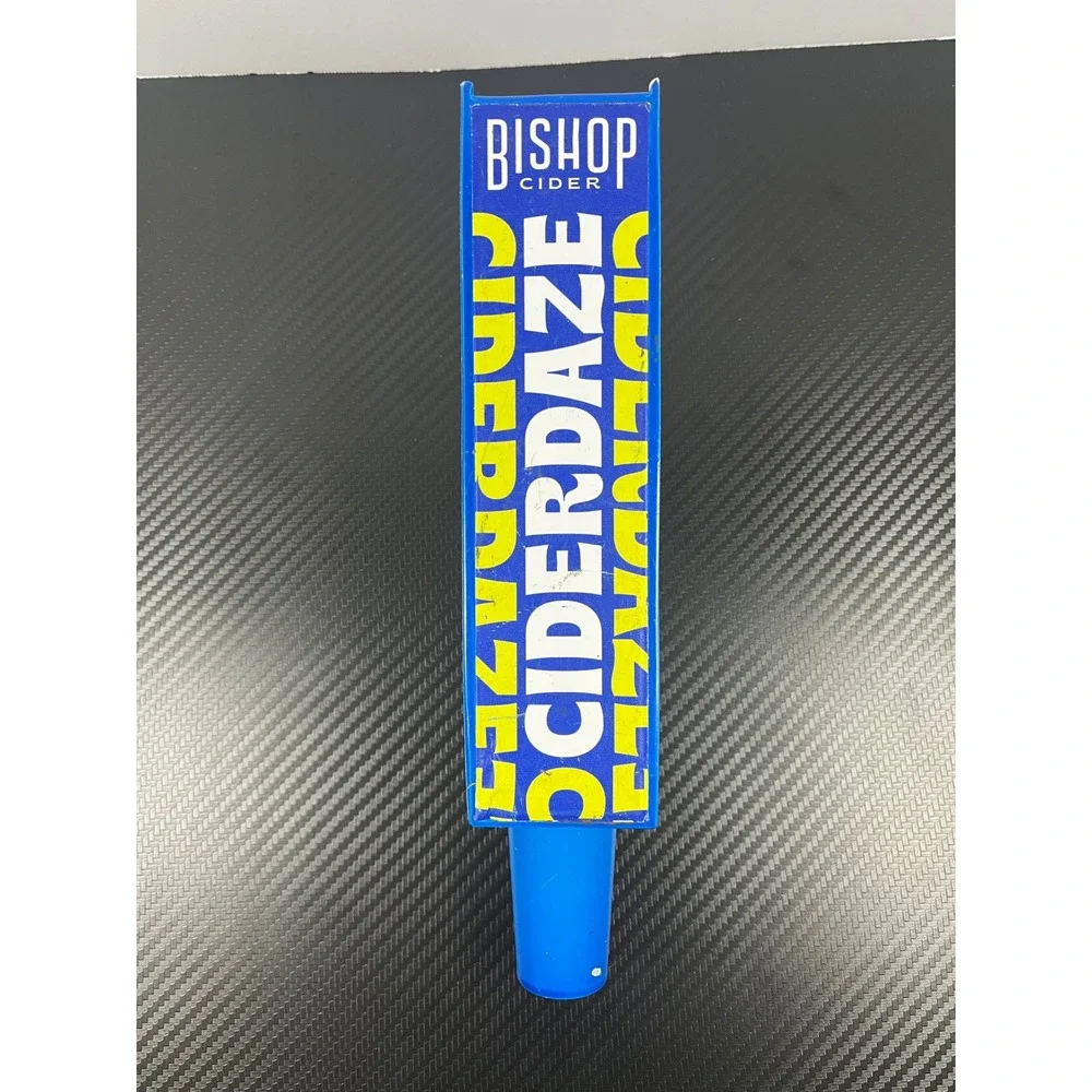 Bishop Cider Daze Beer‎ Tap Handle Blue Arcade Style